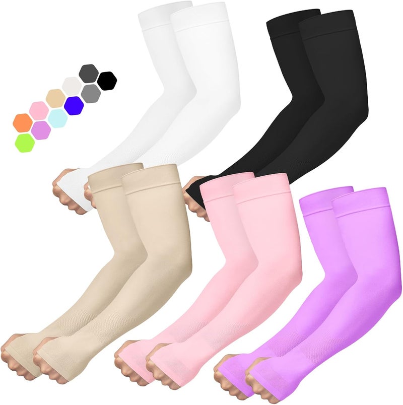 Outivity Arm Sleeves for Men Women Upf 50 Compression Arm Sleeve for UV Blocking Protection - Image 1
